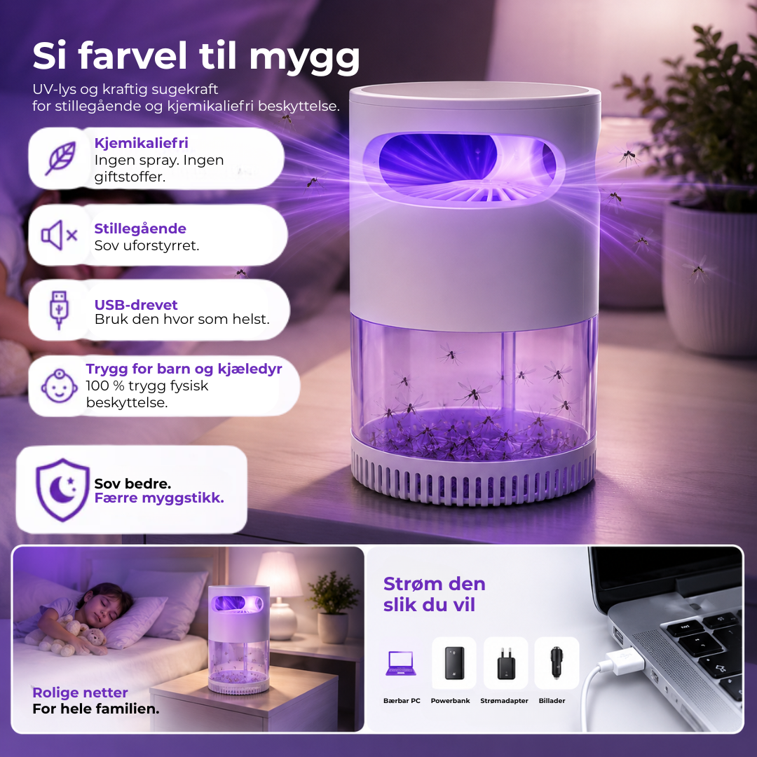 BuzzAway™ | Roligere aftener uden myg