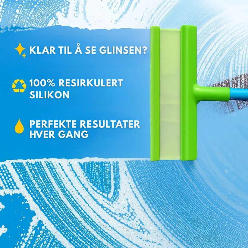 CLEARSWIPE KIT - Klart glass uten striper eller søl