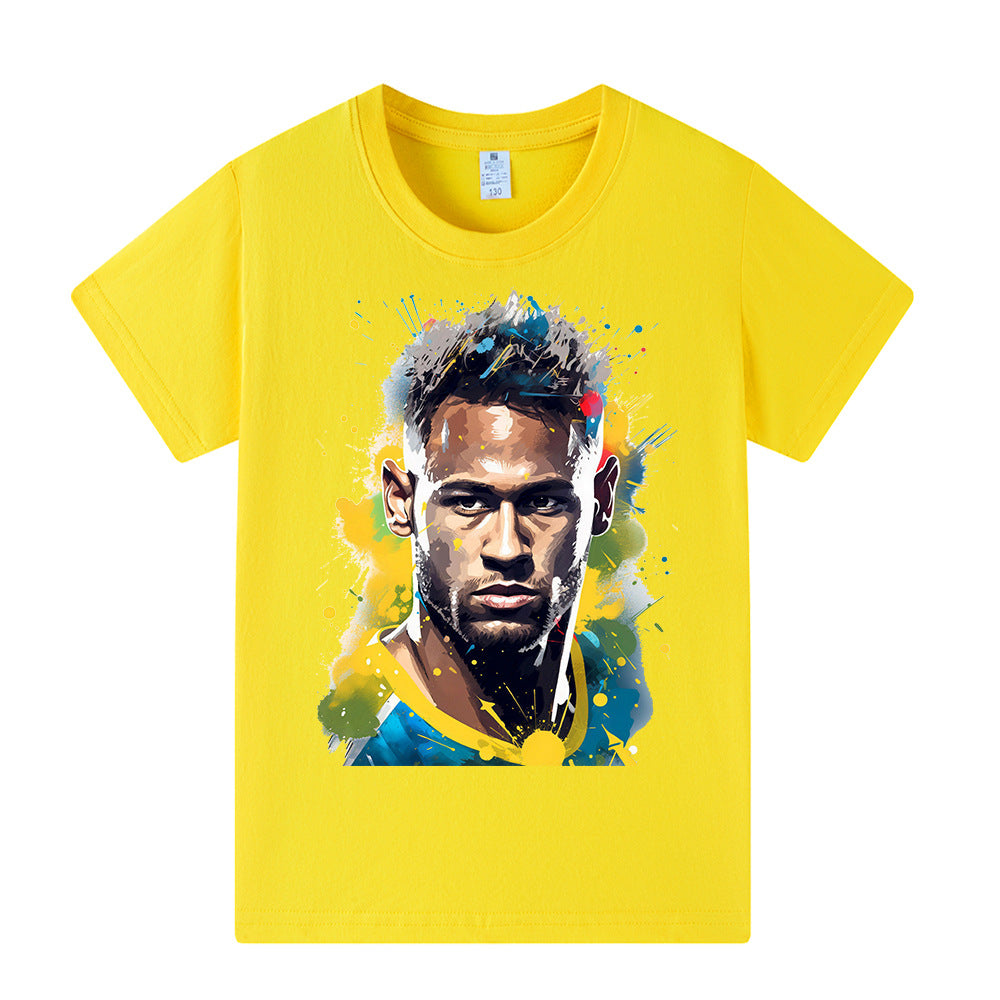Neymar Fotball T-skjorte til Barn