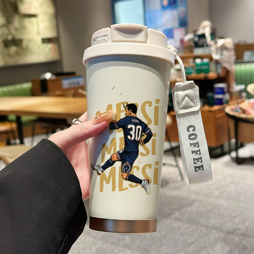 Termosflaske Lionel Messi - Fotball Drikkeflaske - Premium