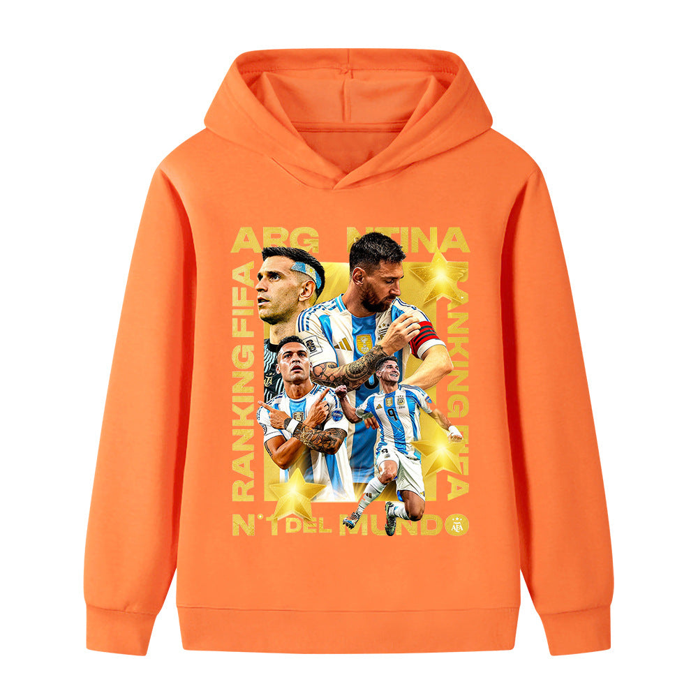 Lionel Messi Fotball Hettegenser til Barn - Sporty
