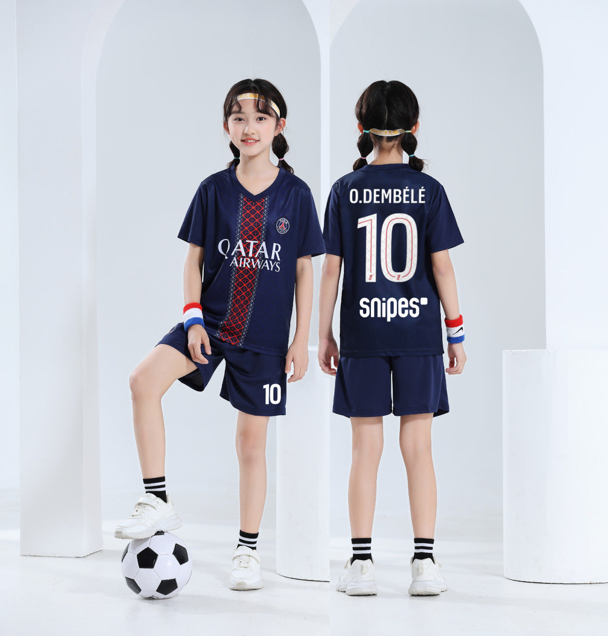 Fotballdrakt til Barn - Trøye og shorts - Dembele