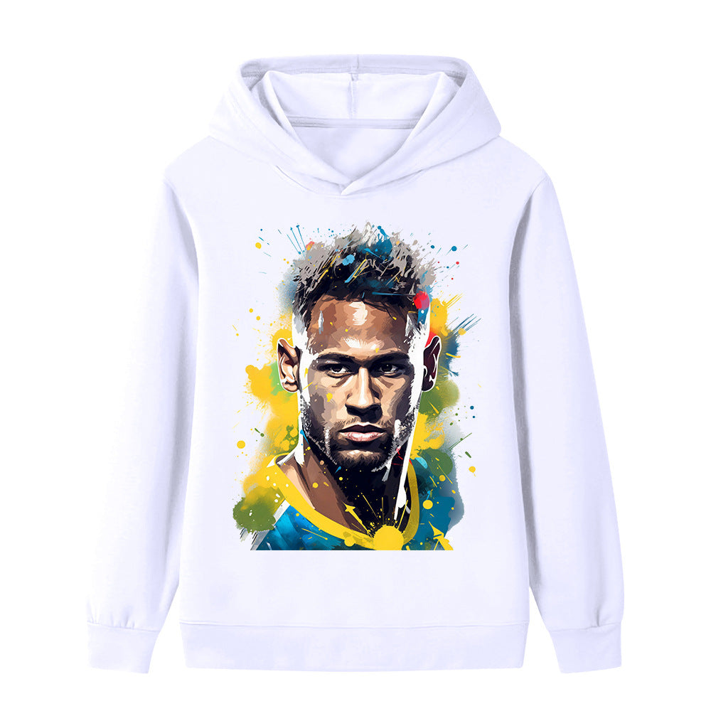 Neymar Fotball Hettegenser til Barn