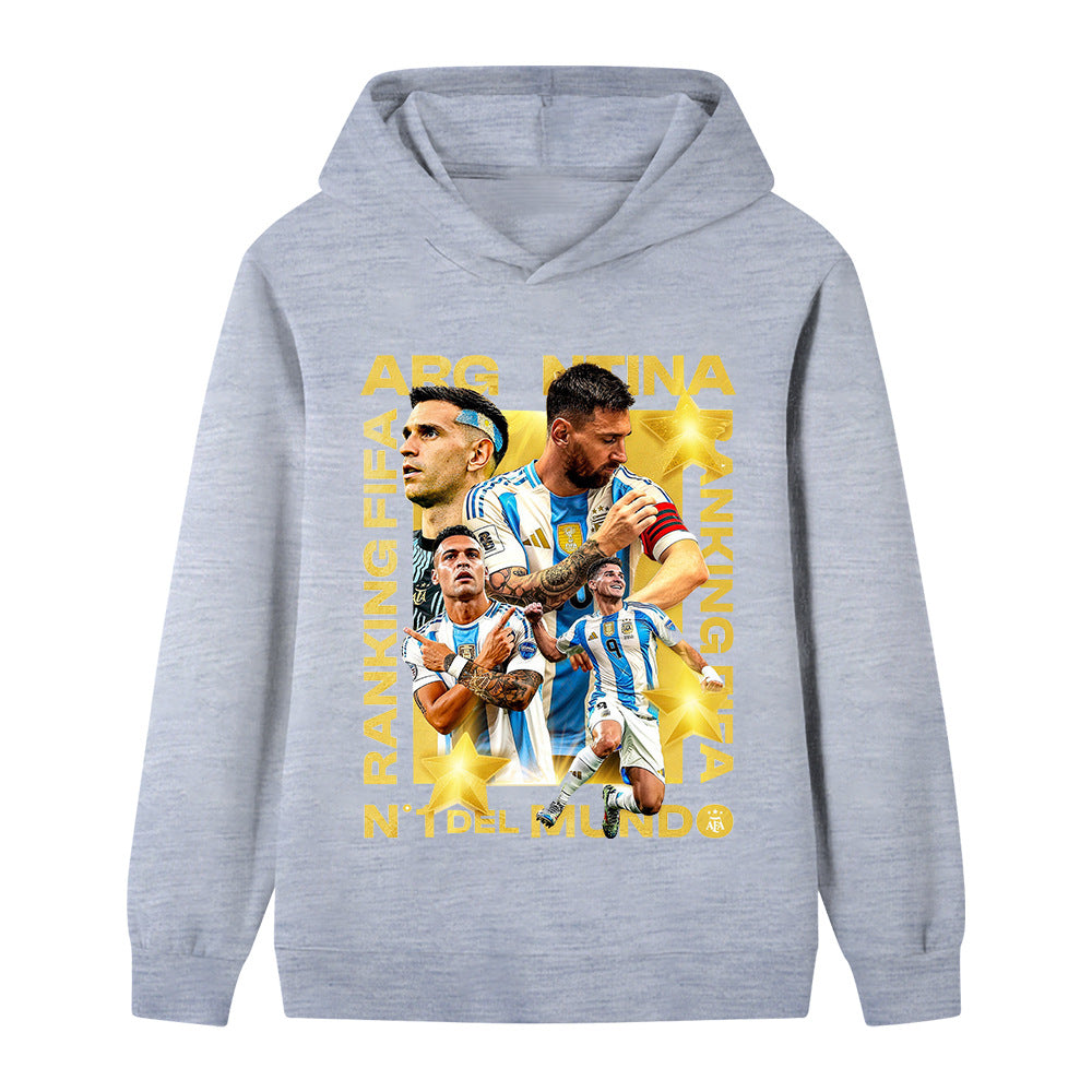Lionel Messi Fotball Hettegenser til Barn - Sporty