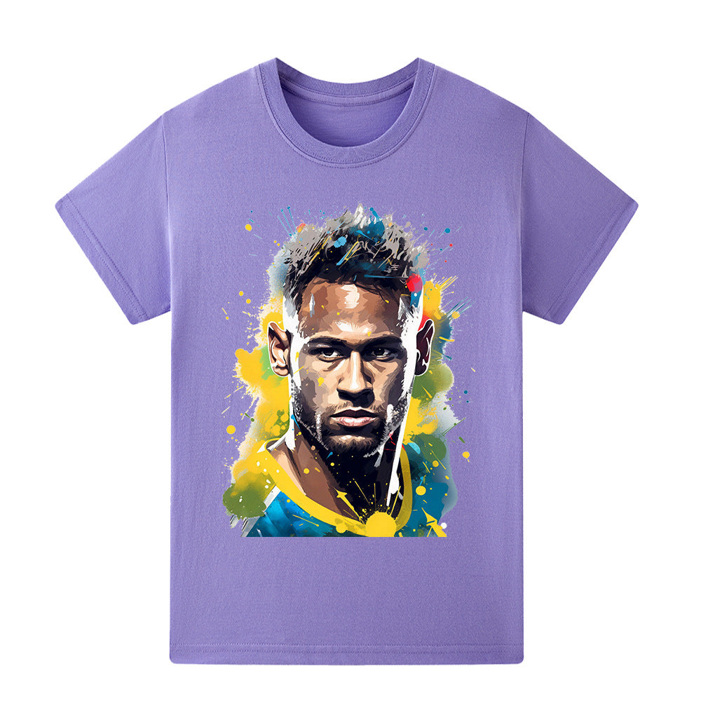 Neymar Fotball T-skjorte til Barn