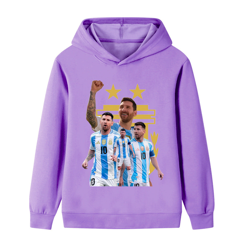 Messi Fotball Hettegenser til Barn - Argetina