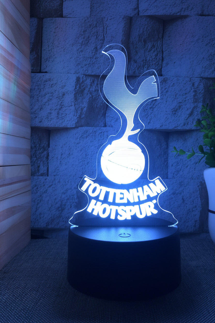 Fotball 3D Illusjon LED-Lampe - Nattlampe - Nattlampe