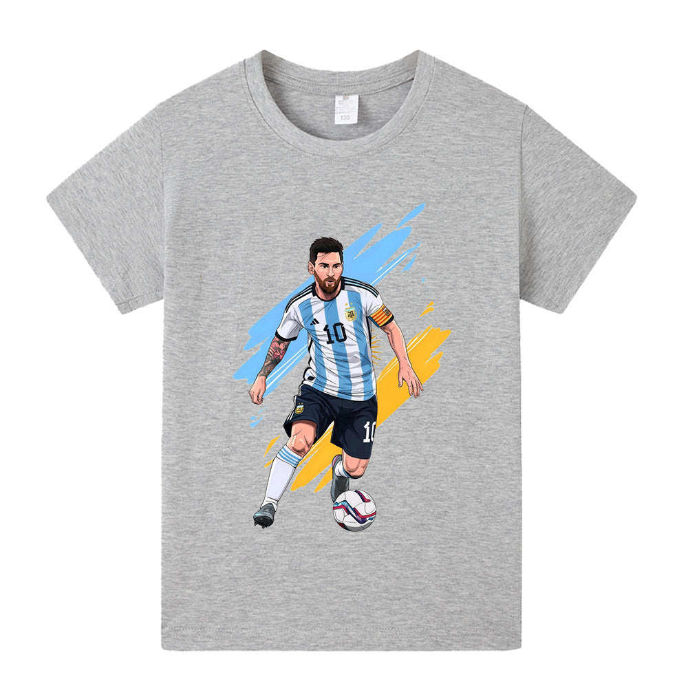 Lionel Messi Fotball T-skjorte til Barn - Argetina