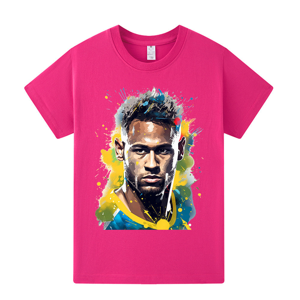 Neymar Fotball T-skjorte til Barn