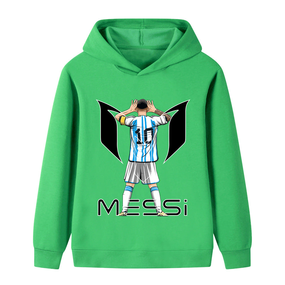 Lionel Messi Fotball Hettegenser til Barn - Hoodie