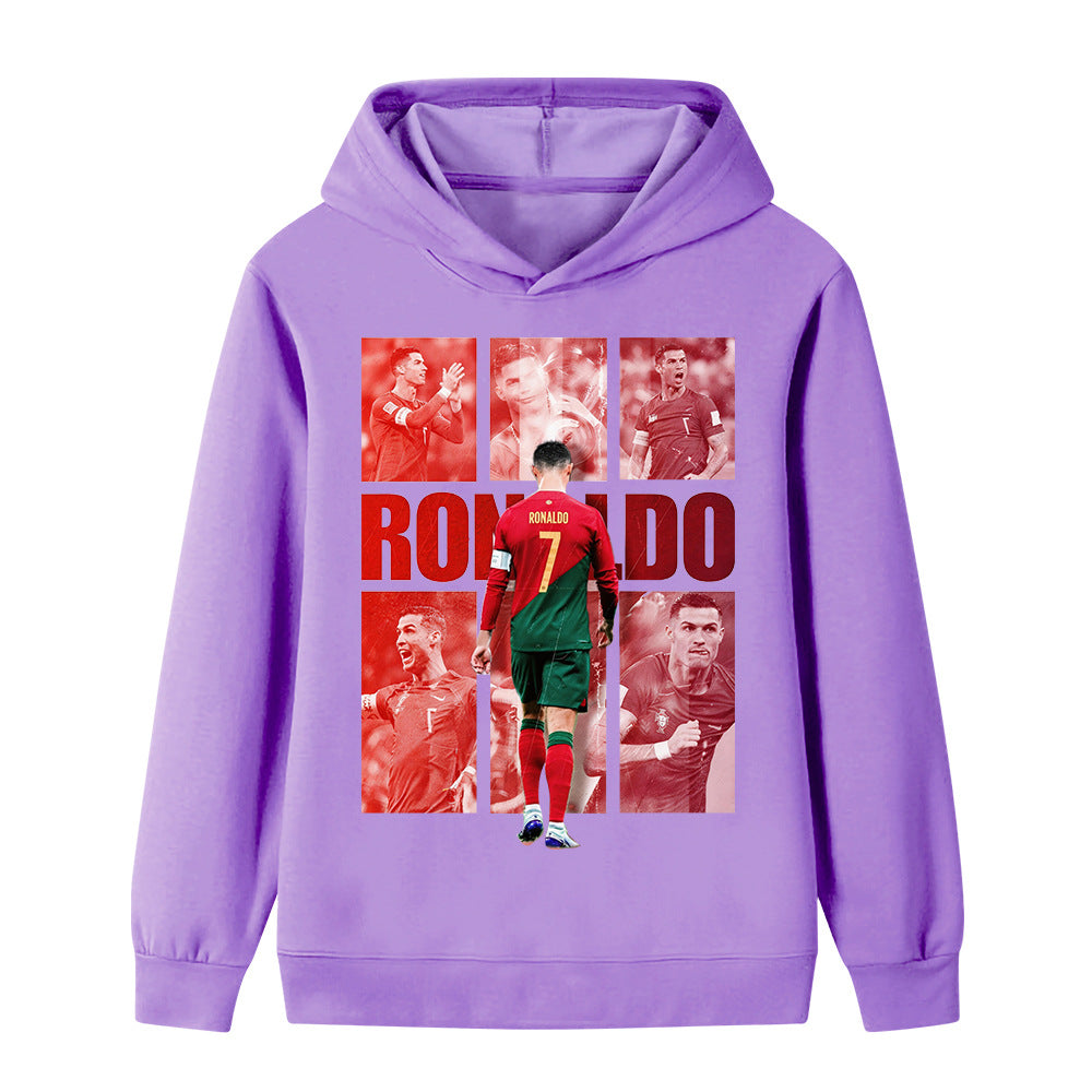 Ronaldo Fotball Hettegenser til Barn - Portugal - Style