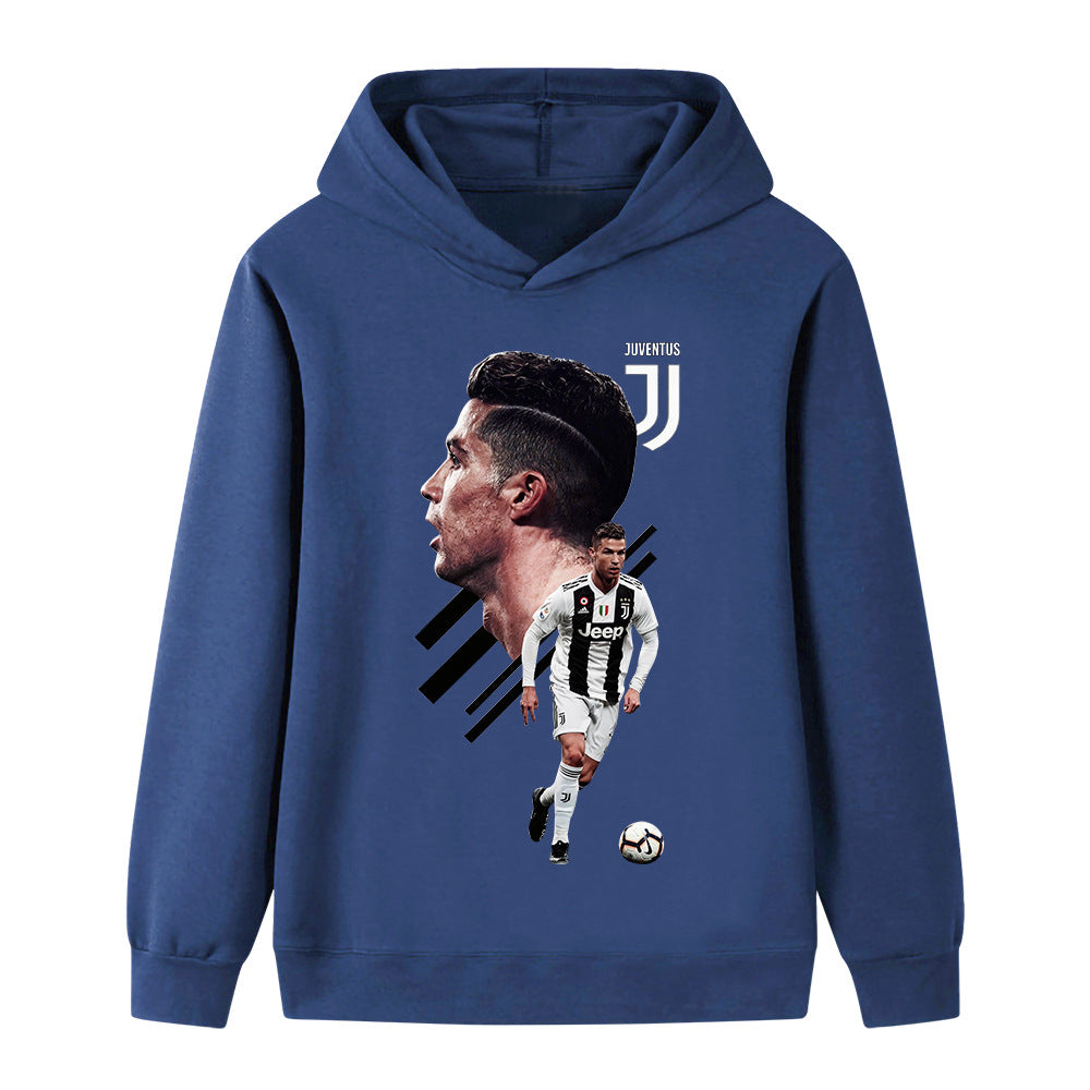 Ronaldo Fotball Hettegenser til Barn - Juventus - Hoodie