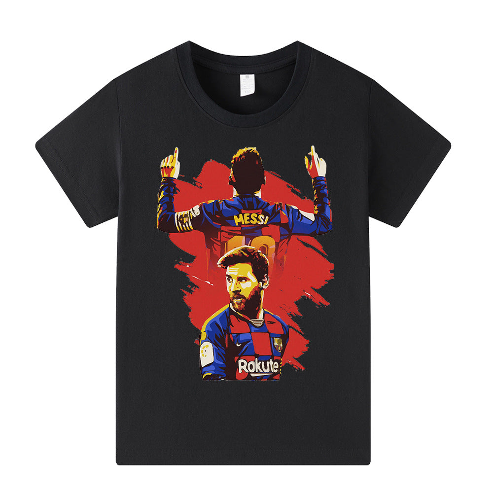 Lionel Messi Fotball T-skjorte til Barn - Barcelona