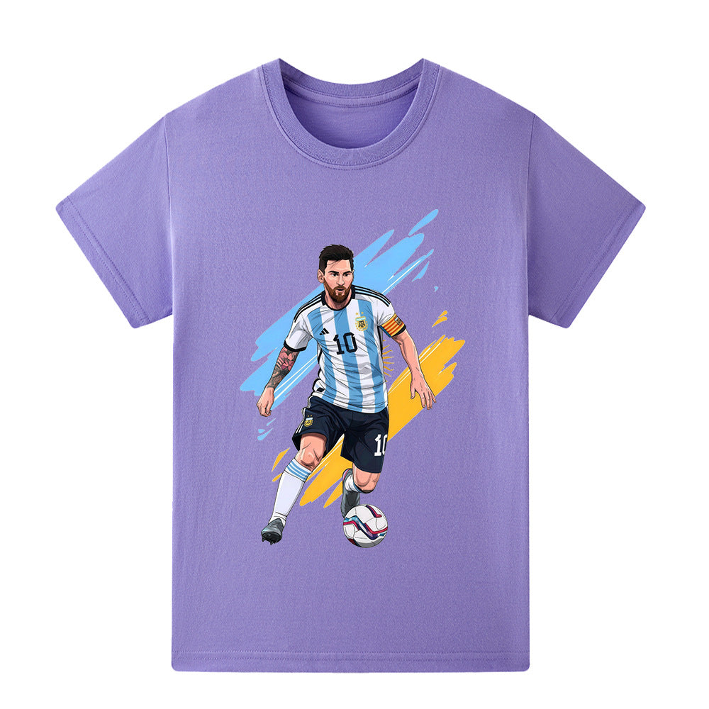 Lionel Messi Fotball T-skjorte til Barn - Argetina