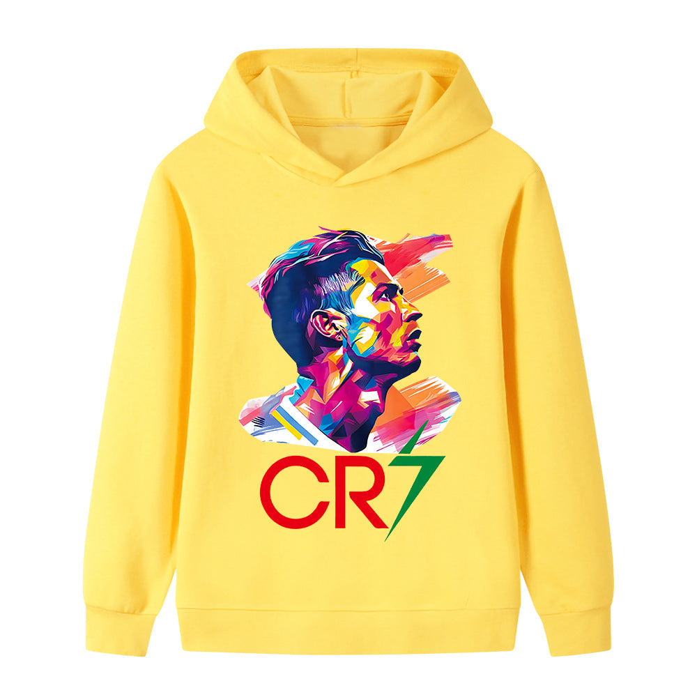 Cristiano Ronaldo Fotball Hettegenser til Barn - Hoodie