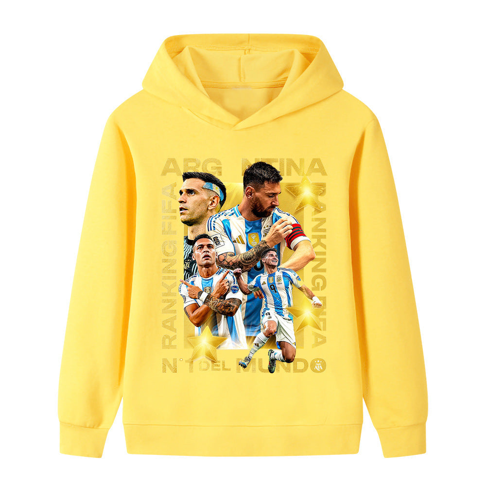 Lionel Messi Fotball Hettegenser til Barn - Sporty
