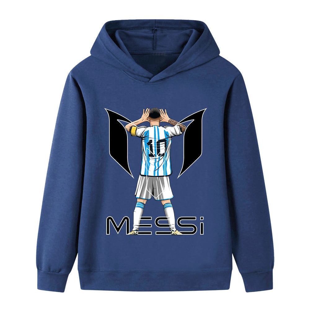 Lionel Messi Fotball Hettegenser til Barn - Hoodie