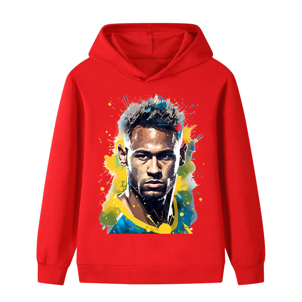 Neymar Fotball Hettegenser til Barn