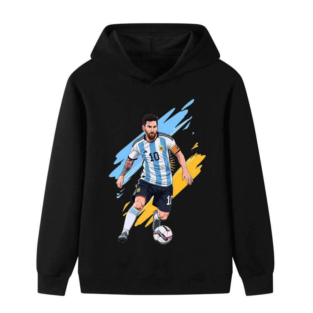 Lionel Messi Fotball Hettegenser til Barn - Argetina