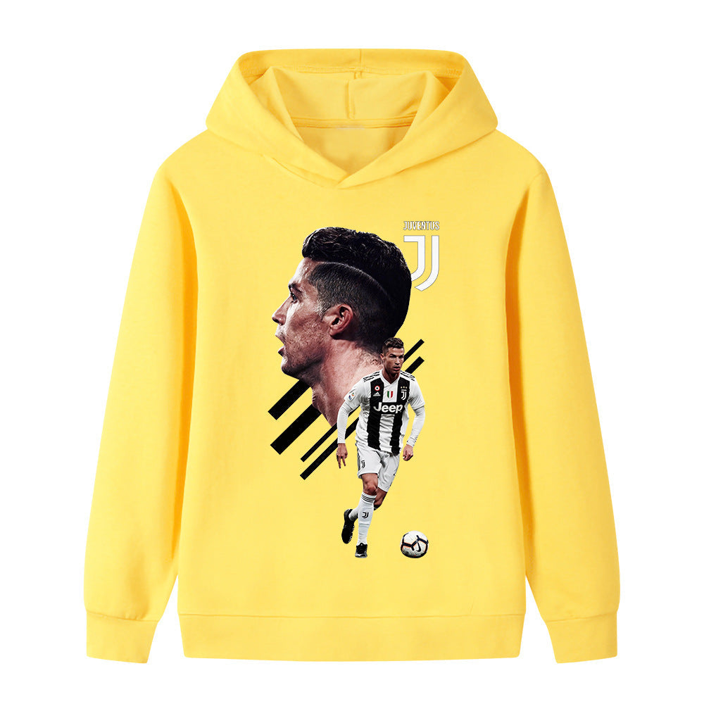 Ronaldo Fotball Hettegenser til Barn - Juventus - Hoodie