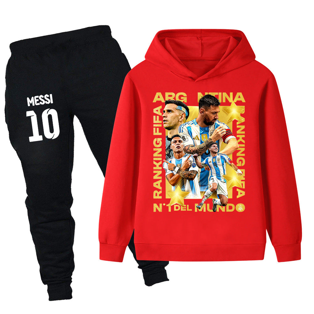 Lionel Messi Treningsdress til Barn - Argentina - Tracksuit