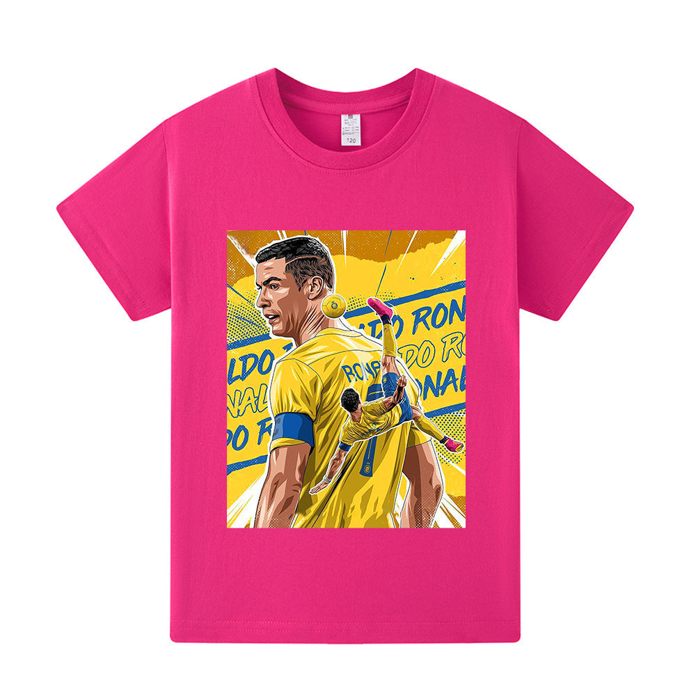 Cristiano Ronaldo Fotball T-skjorte til Barn - Al Nassr