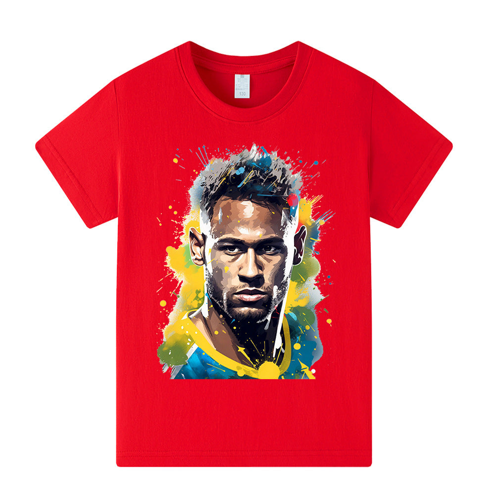 Neymar Fotball T-skjorte til Barn