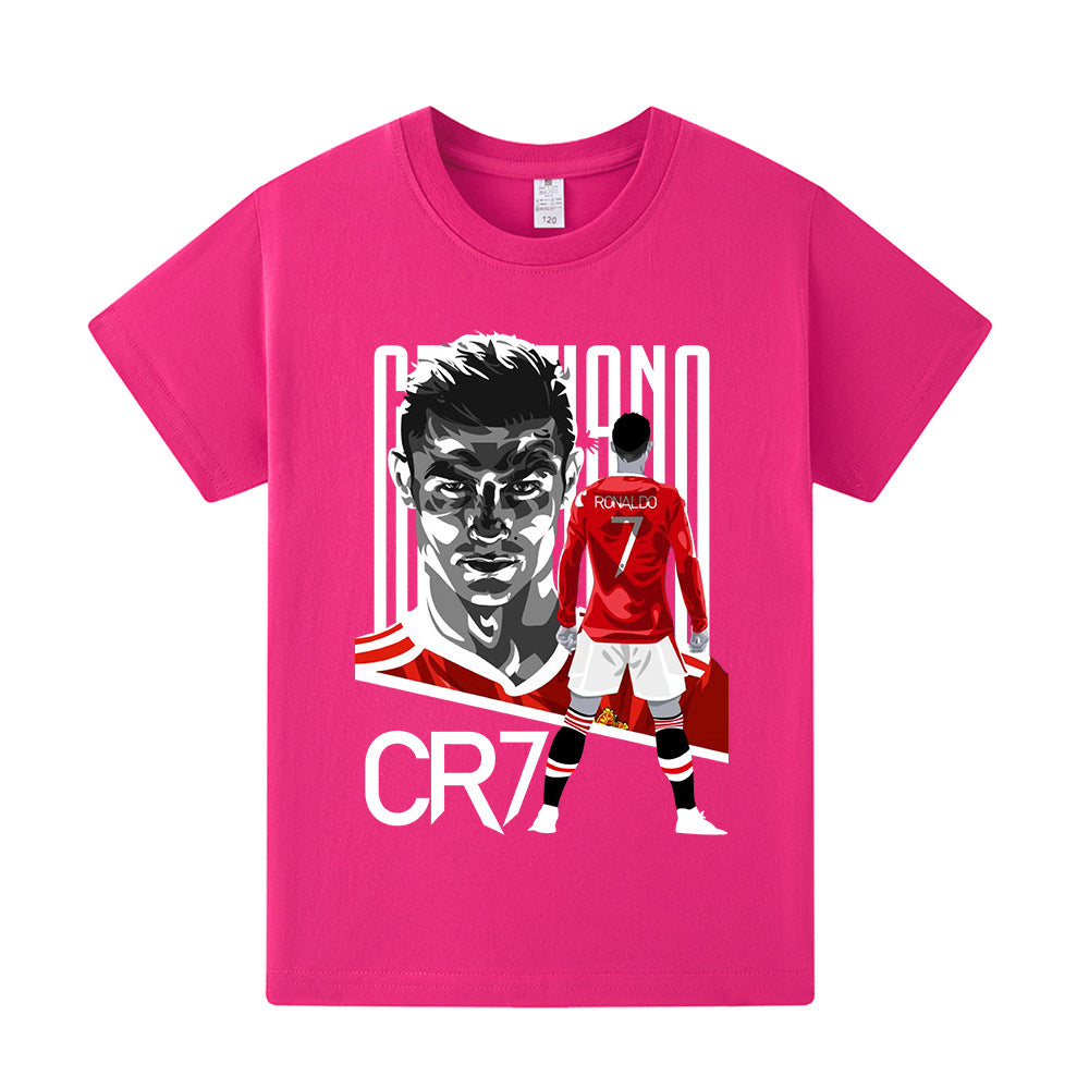 Cristiano Ronaldo Fotball T-skjorte til Barn - Manchester United