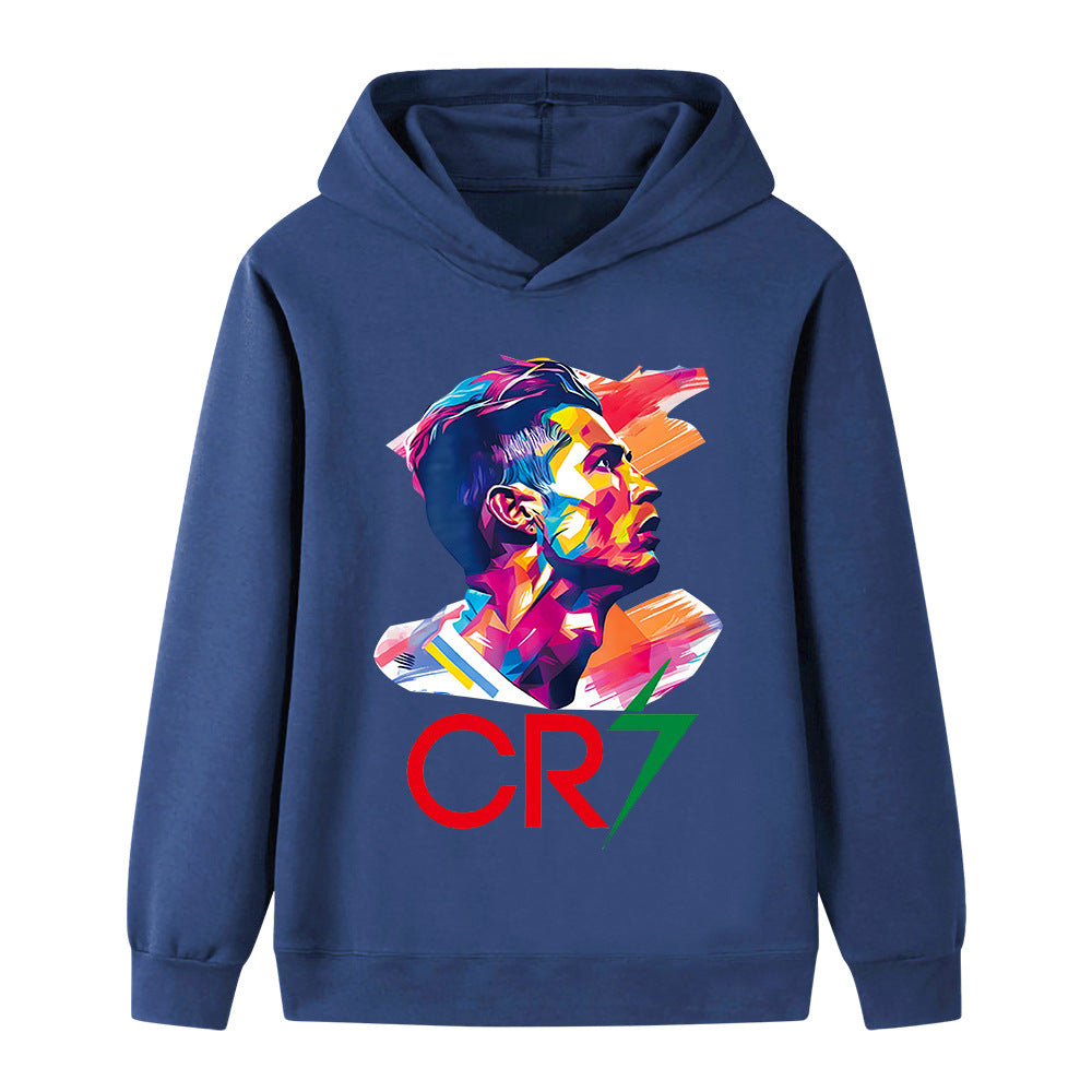 Cristiano Ronaldo Fotball Hettegenser til Barn - Hoodie