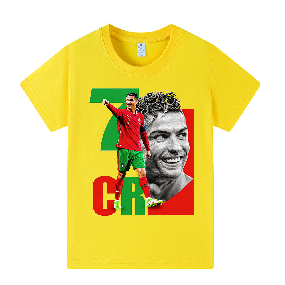 Cristiano Ronaldo Fotball T-skjorte til Barn - Portugal - Shirt