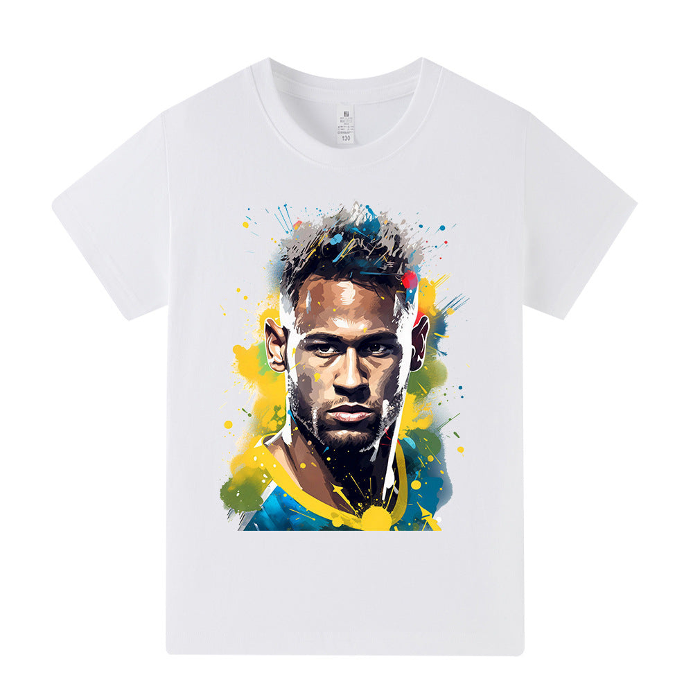 Neymar Fotball T-skjorte til Barn