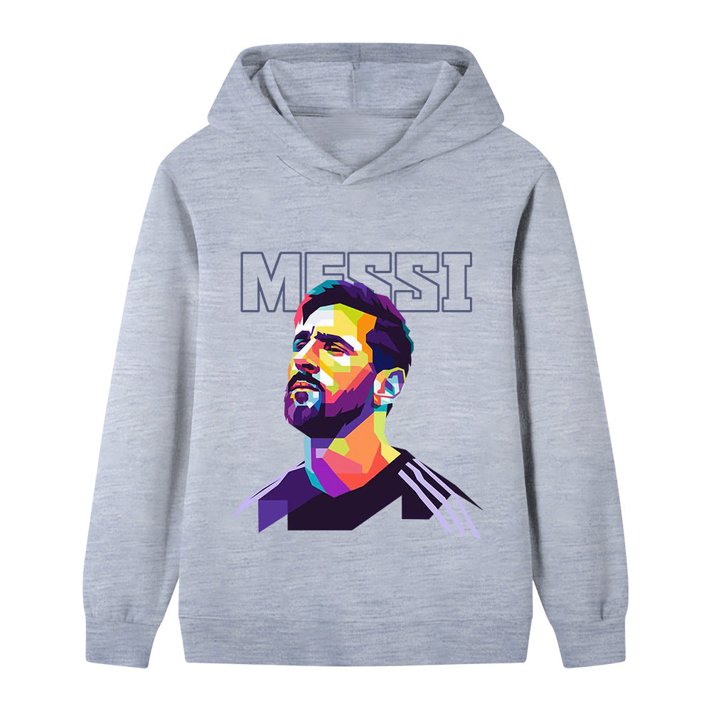 Messi Fotball Hettegenser til Barn - Hoodie