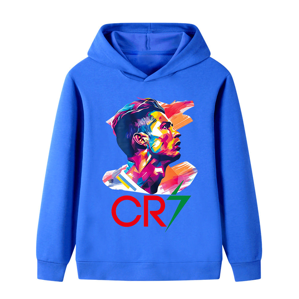 Cristiano Ronaldo Fotball Hettegenser til Barn - Hoodie