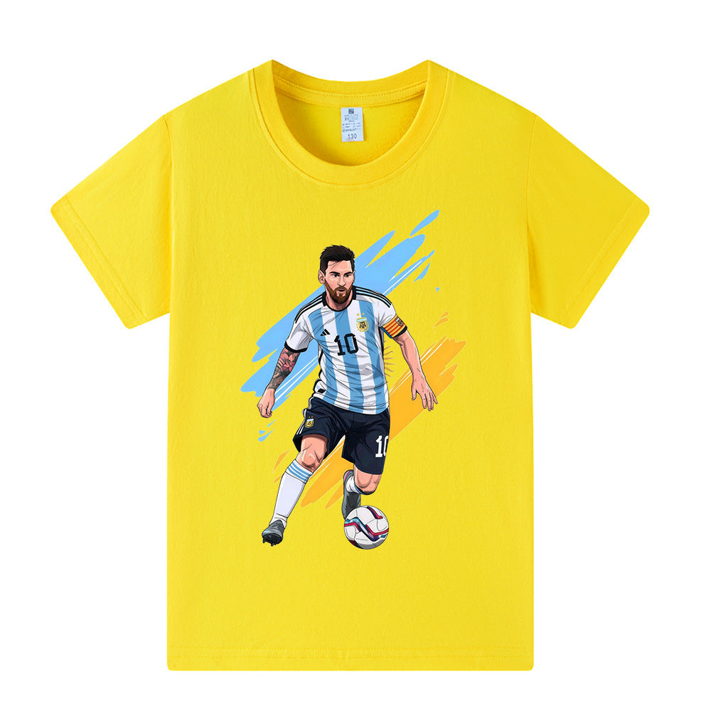 Lionel Messi Fotball T-skjorte til Barn - Argetina