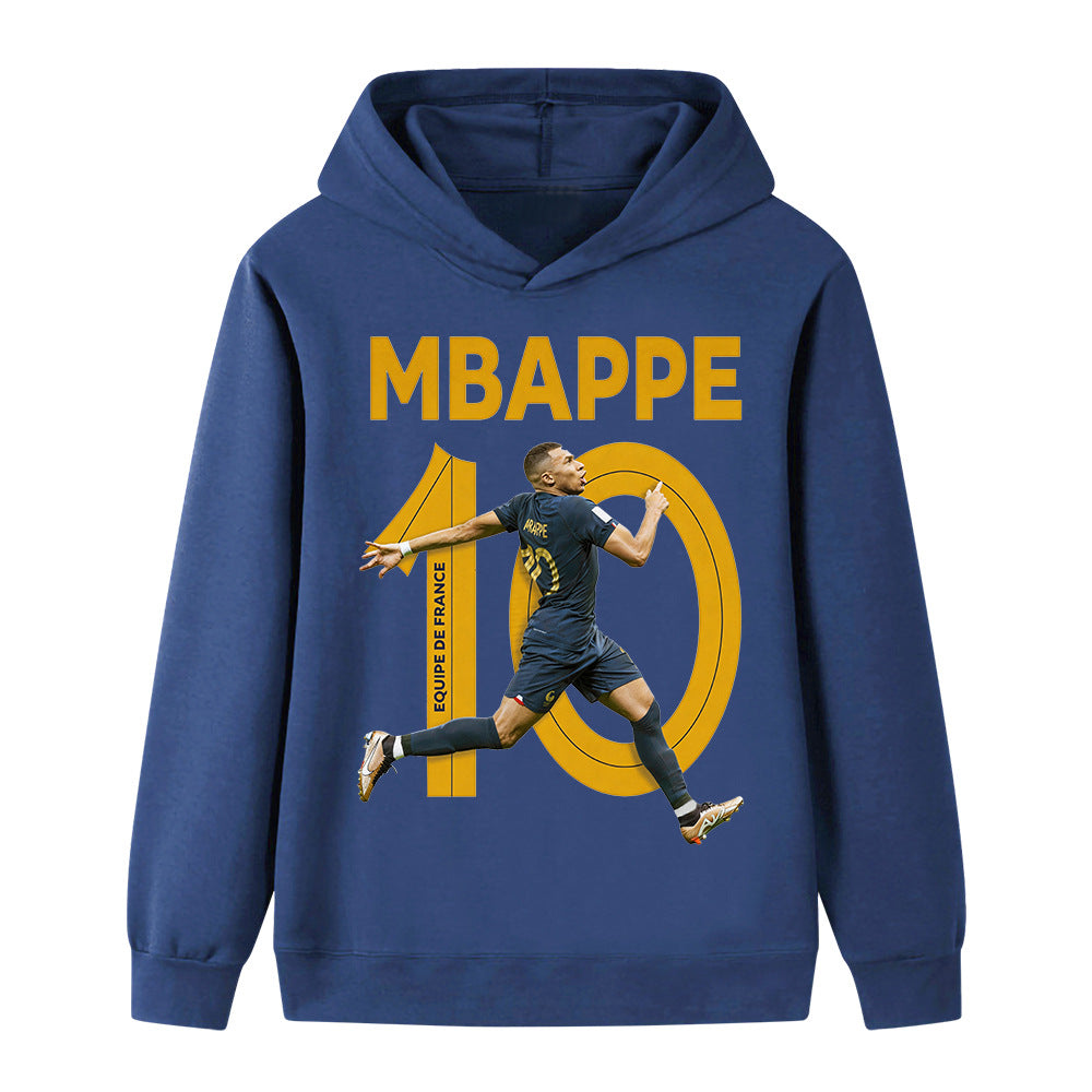Kylian Mbappé Fotball Hettegenser til Barn