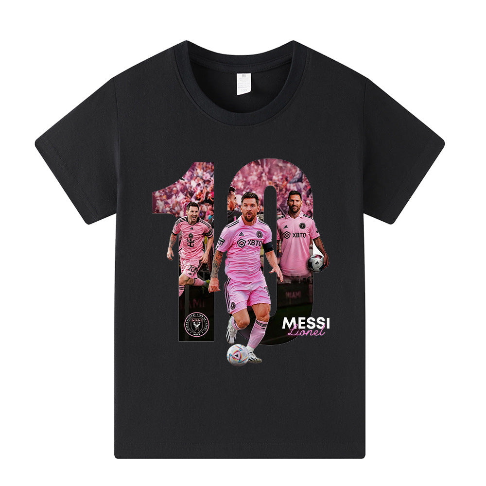 Lionel Messi Fotball T-skjorte til Barn - Miami
