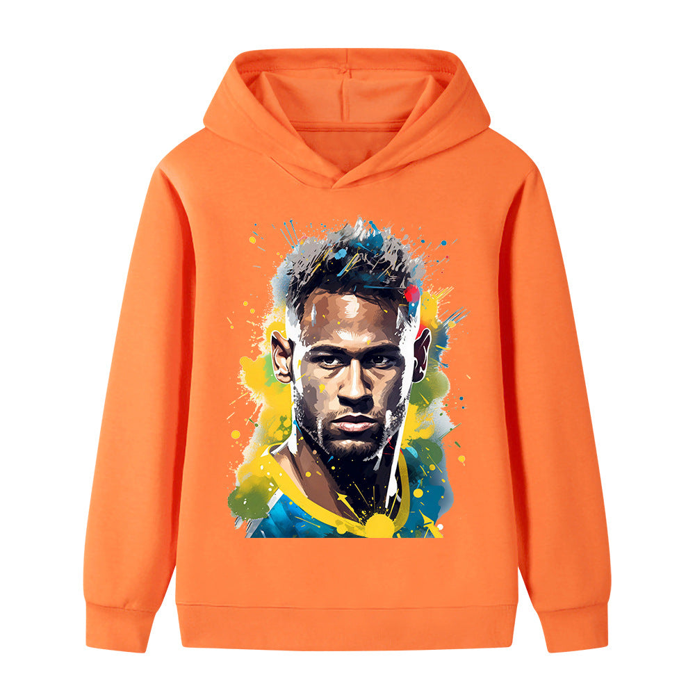 Neymar Fotball Hettegenser til Barn