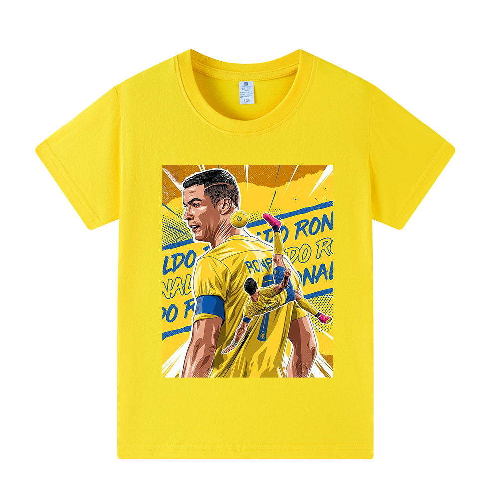 Cristiano Ronaldo Fotball T-skjorte til Barn - Al Nassr