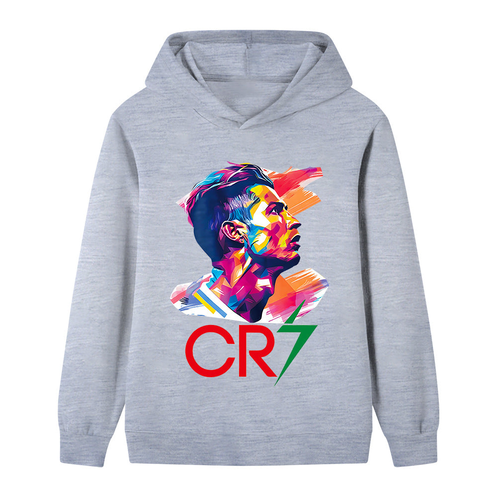 Cristiano Ronaldo Fotball Hettegenser til Barn - Hoodie