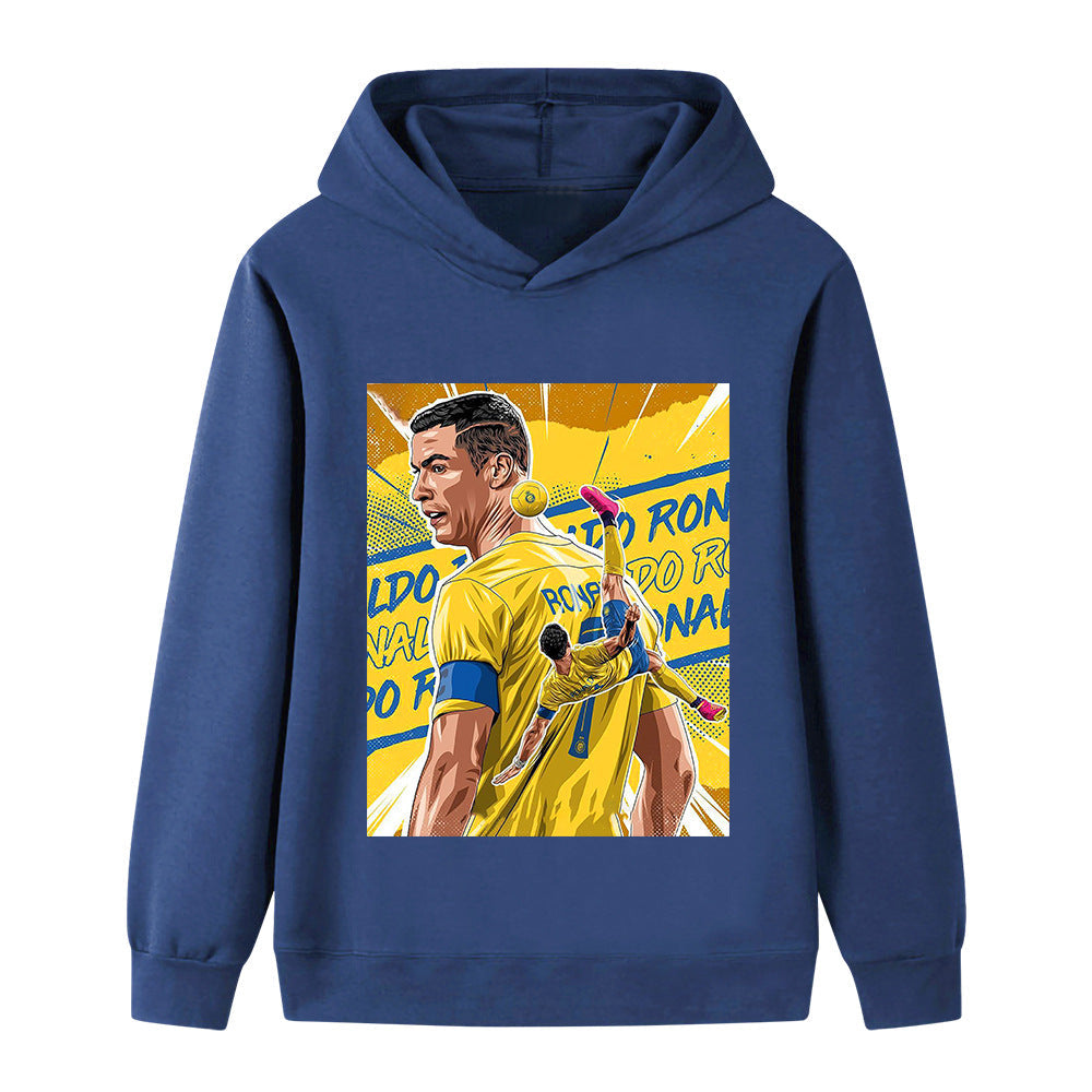 Cristiano Ronaldo Fotball Hettegenser til Barn - Al Nassr