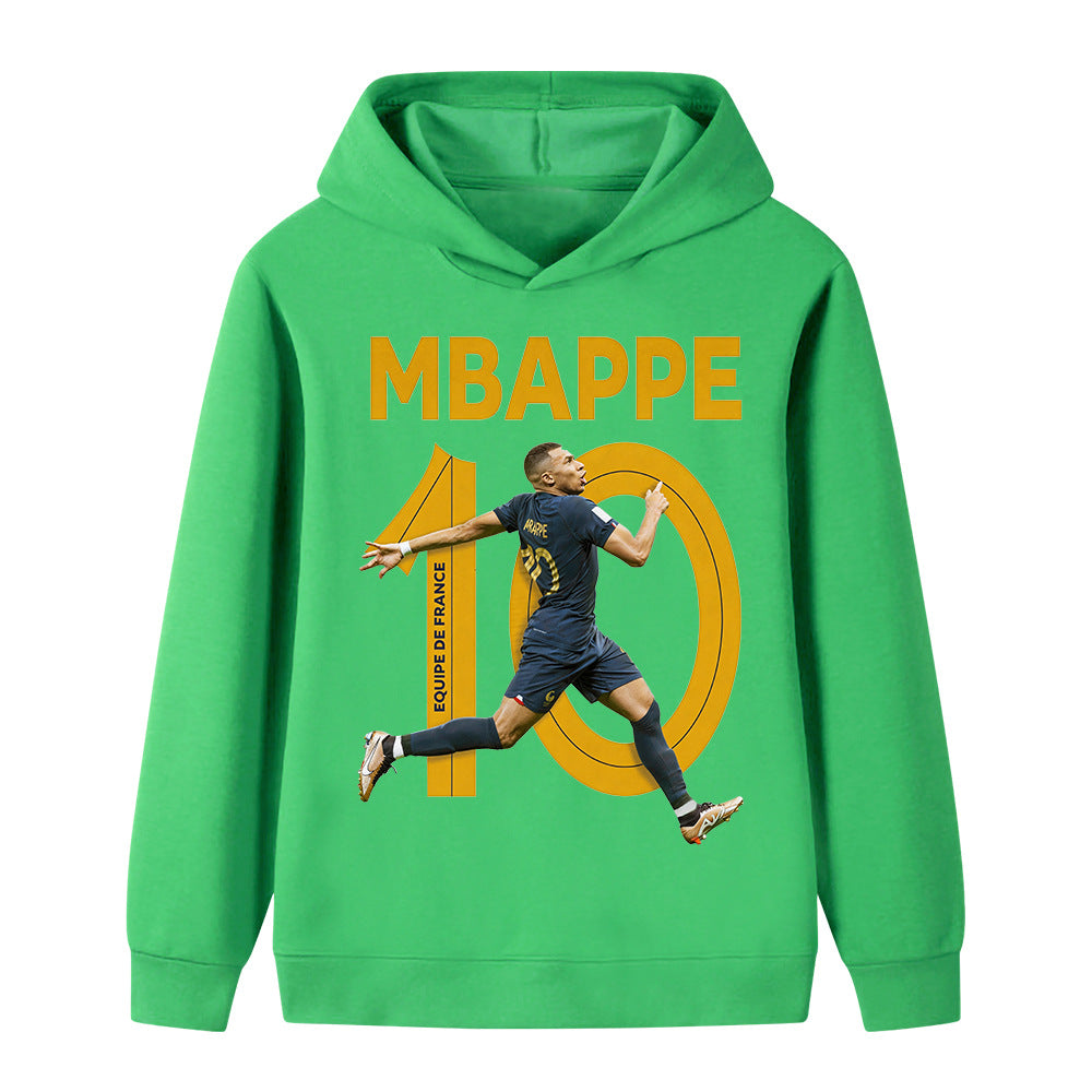 Kylian Mbappé Fotball Hettegenser til Barn
