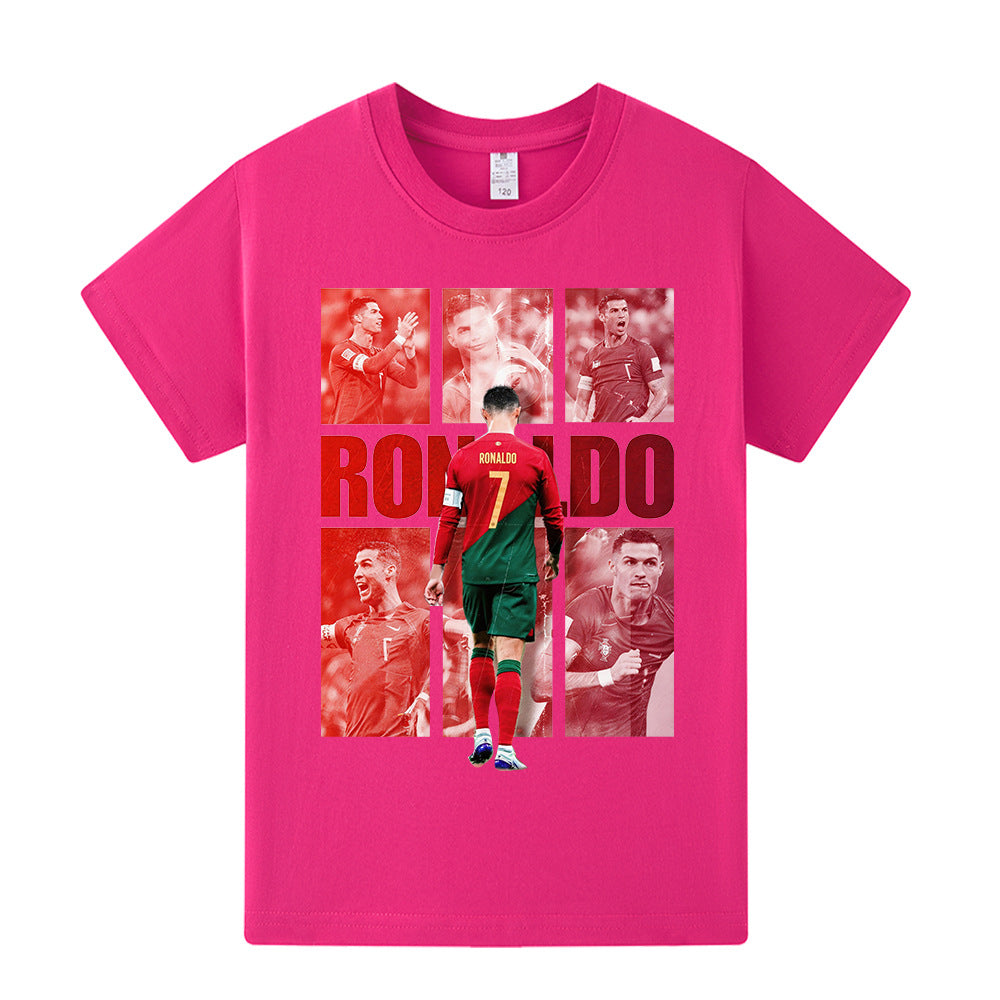 Ronaldo Fotball T-skjorte til Barn - Portugal