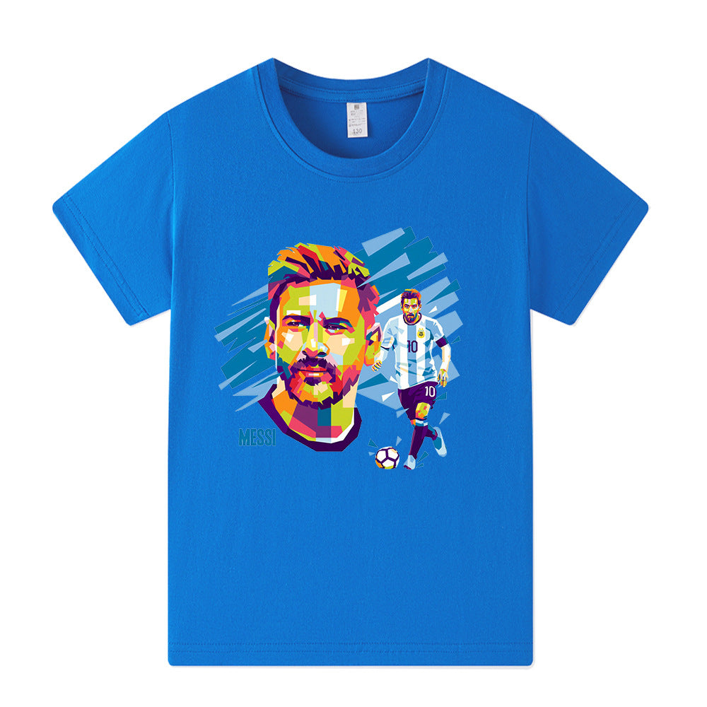 Lionel Messi Fotball T-skjorte til Barn - Sporty