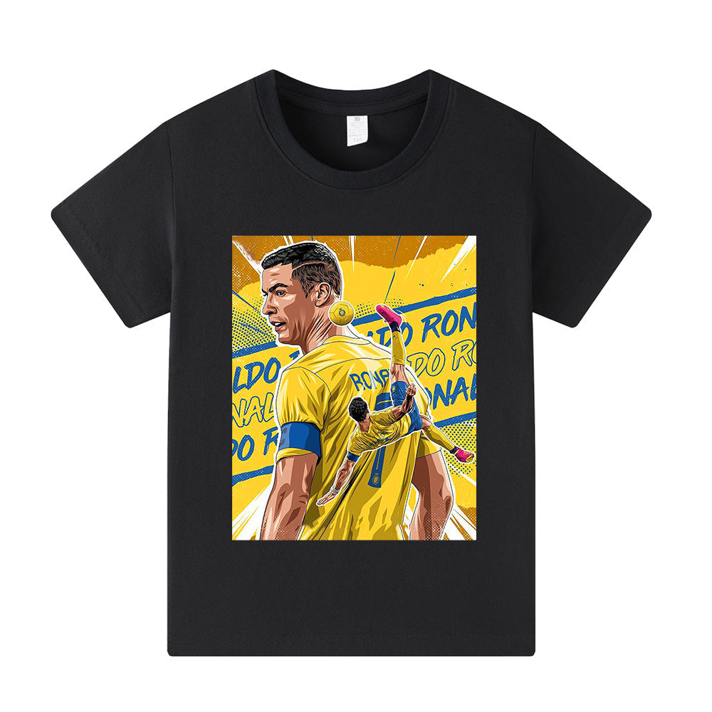 Cristiano Ronaldo Fotball T-skjorte til Barn - Al Nassr