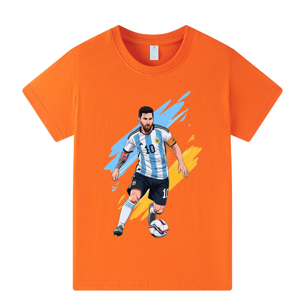 Lionel Messi Fotball T-skjorte til Barn - Argetina