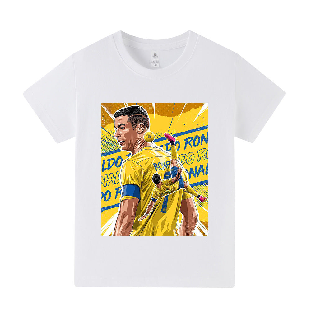 Cristiano Ronaldo Fotball T-skjorte til Barn - Al Nassr