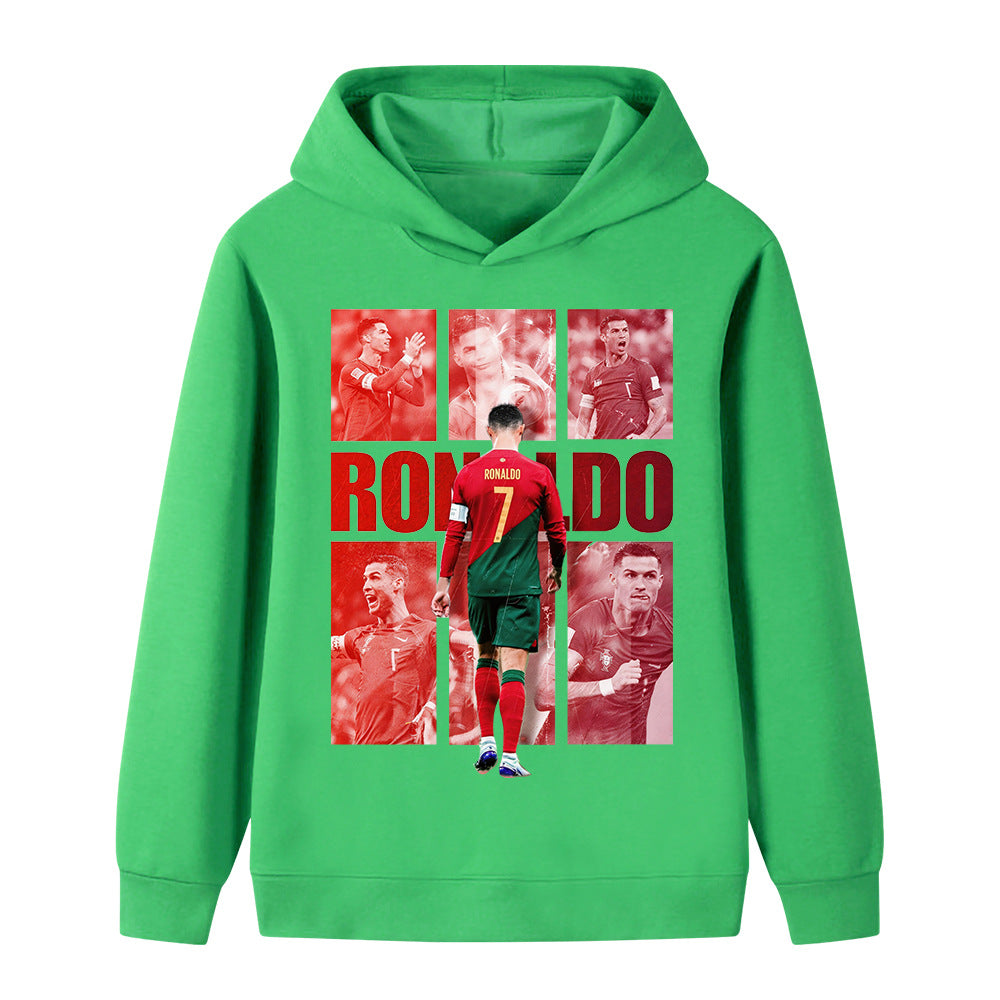 Ronaldo Fotball Hettegenser til Barn - Portugal - Style