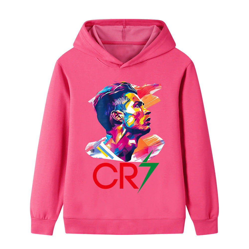 Cristiano Ronaldo Fotball Hettegenser til Barn - Hoodie
