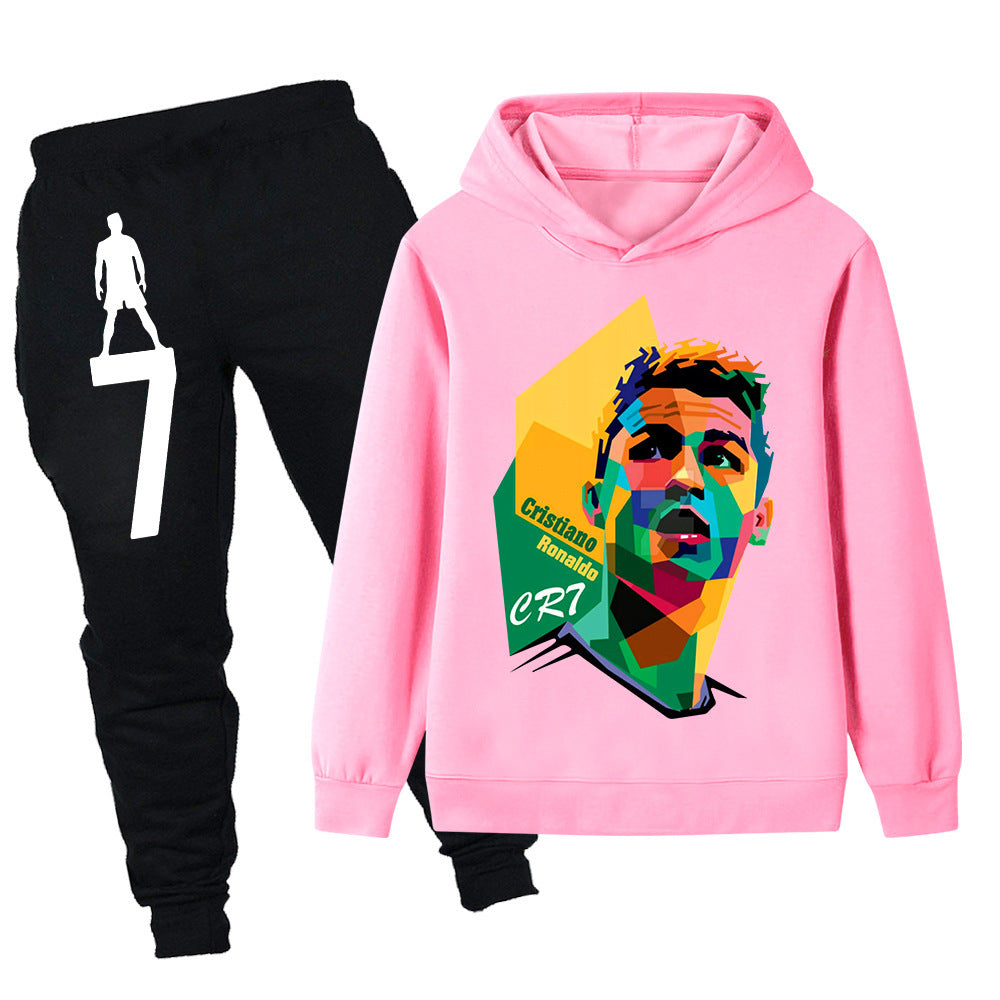 Cristiano Ronaldo Treningsdress til Barn - Mykt Materiale