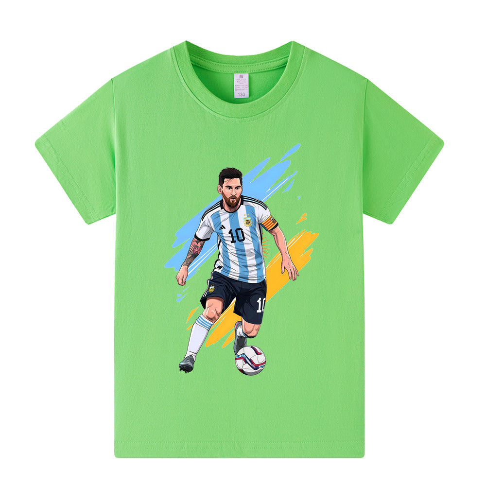 Lionel Messi Fotball T-skjorte til Barn - Argetina